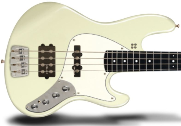 Sandberg California II TT4 & TM4 Pickguard, Parchment